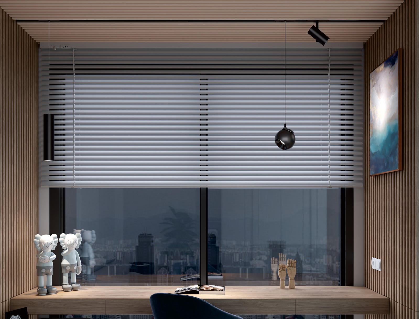 track light living room